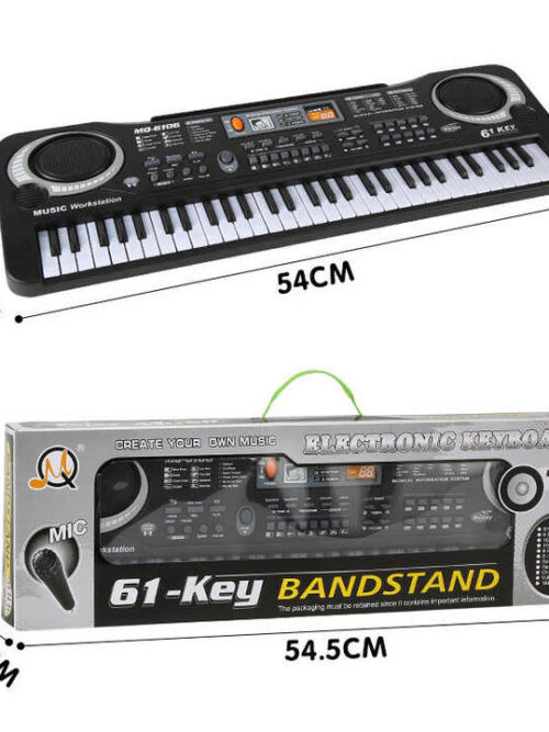 61‑Key Kids Piano Keyboard