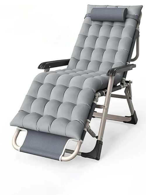 2-in-1 Foldable Chair/Bed with Cushion